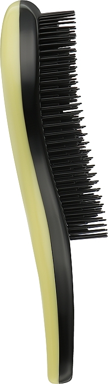 Щетка для волос CS298Y фигурная, средняя, желтая пастель - Cosmo Shop — фото N3
