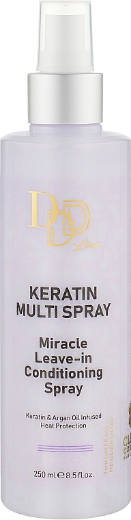 Мультиспрей-кондиционер для волос с кератином - Clever Hair Cosmetics 3D Line Keratin Multi Spray