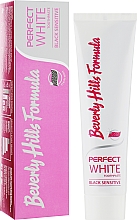 Духи, Парфюмерия, косметика Зубная паста - Beverly Hills Perfect White Black Sensitive