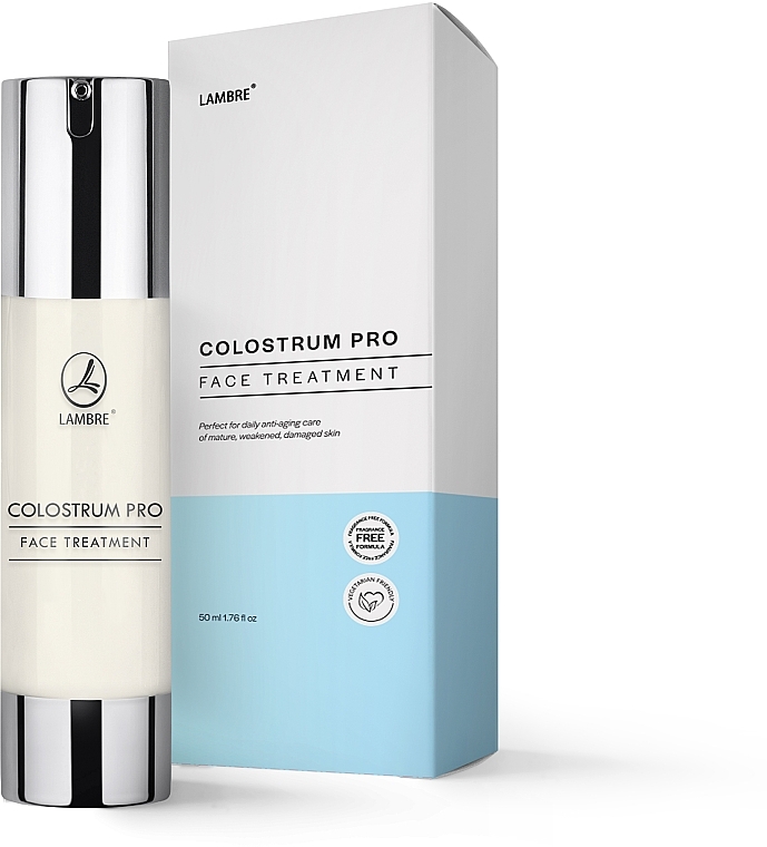 Регенерувальний крем з молозивом для обличчя - Lambre Colostrum Pro Face Treatment