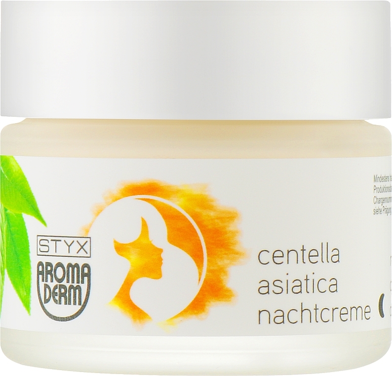 Ночной крем для лица "Центелла азиатская" - Styx Naturcosmetic Aroma Derm Centella Asiatica Night Cream — фото N1
