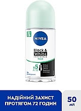 Антиперспирант "Черное и Белое невидимый: свежий"- NIVEA Black & White Invisible Fresh Anti-Perspirant — фото N2