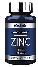 Духи, Парфюмерия, косметика Диетическая добавка - Scitec Nutrition Chelated Mineral Zinc 25 mg