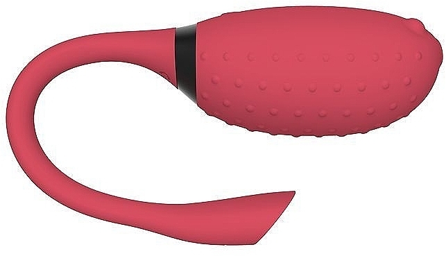 Віброяйце з дистанційним керуванням, червоне - Magic Motion Fugu Smart Wearable Vibrator Red — фото N3