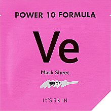 Духи, Парфюмерия, косметика Тканевая маска, питательная - It's Skin Power 10 Formula Mask Sheet VE