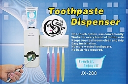 Парфумерія, косметика Тримач-диспенсер для зубної пасти та щіток - Cosmo Shop
