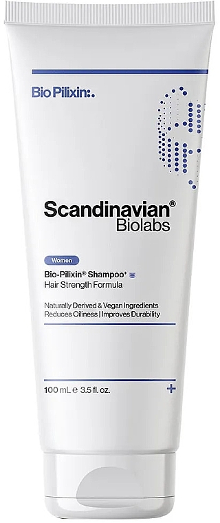 Шампунь для зміцнення волосся у жінок - Scandinavian Biolabs Hair Strength Shampoo — фото N1