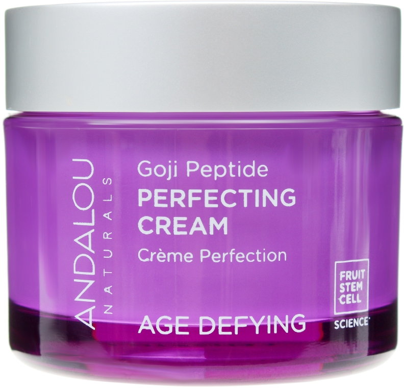 Укрепляющий крем лифтинг - Andalou Naturals Age-Defying Goji Peptide Perfecting Cream