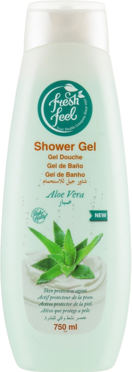 Гель для душу "Алое вера" - Fresh Feel Shower Gel Aloe Vera — фото N1