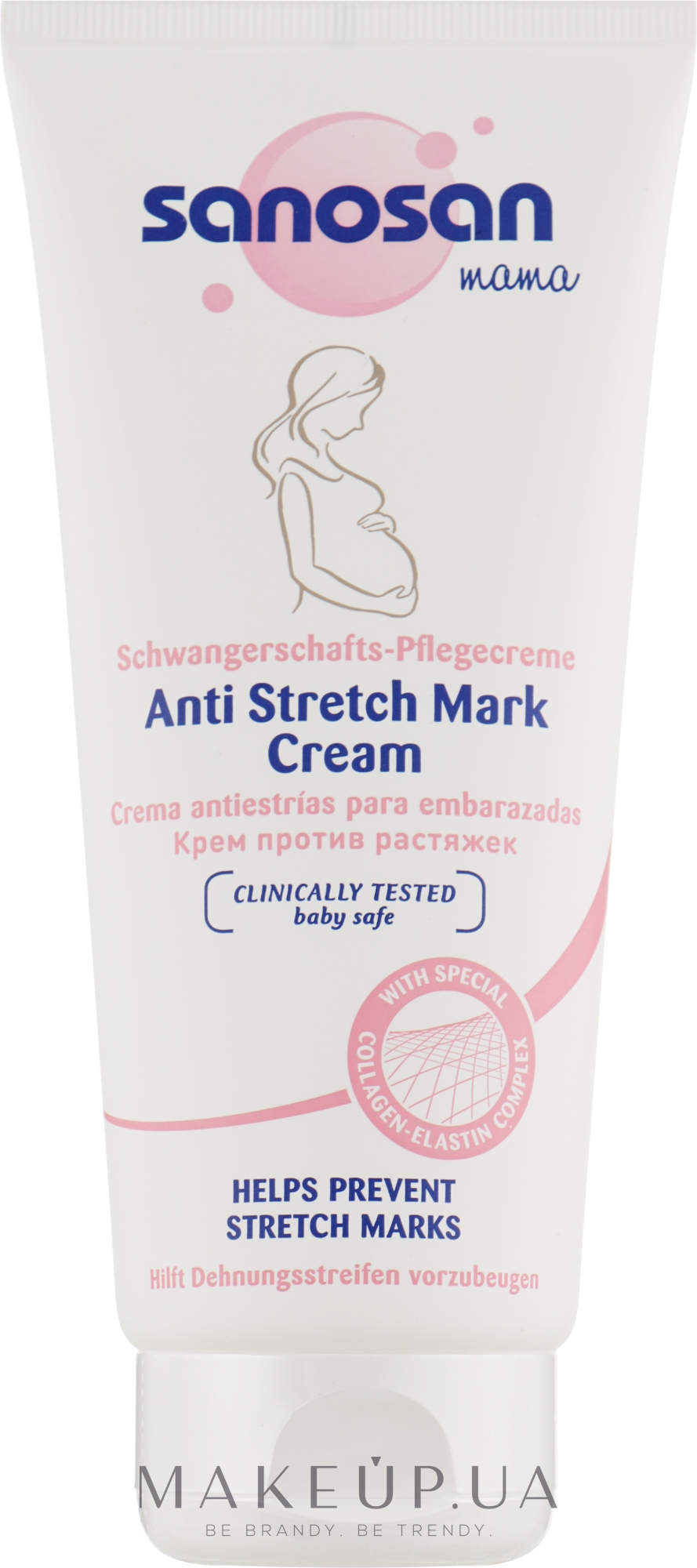 Sanosan Mama Anti-Stretch Mark Cream - Крем от растяжек для беременных:  купить по лучшей цене в Украине | Makeup.ua