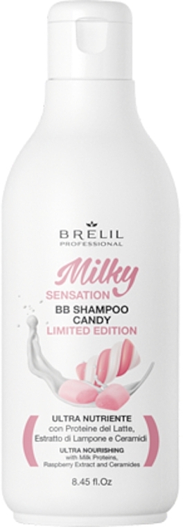 Шампунь для волосся - Brelil Milky Sensation BB Shampoo Candy Limited Edition — фото N1