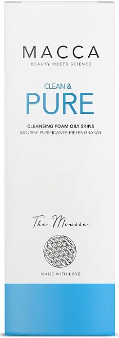 Очищувальна пінка для жирної шкіри обличчя  - Macca Clean & Pure Cleansing Foam Oily Skins — фото N2