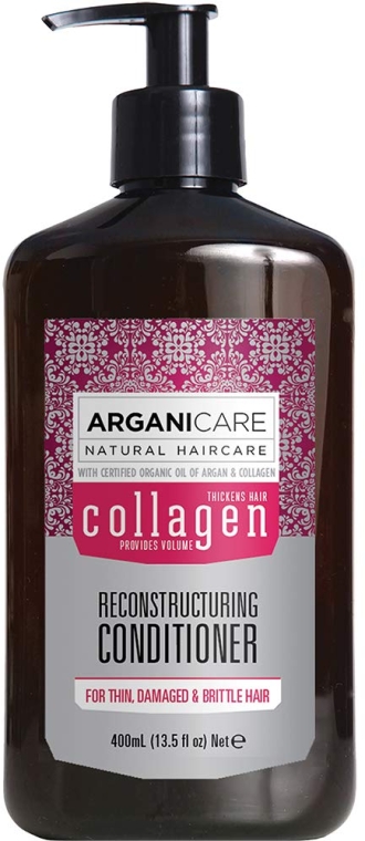 Кондиціонер для волосся з колагеном - Arganicare Collagen Reconstructuring Conditioner — фото N1