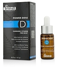 Парфумерія, косметика Вітамінна сироватка для обличчя - DR. Brandt Power Dose D Sunshine
