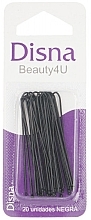Парфумерія, косметика Шпильки для волосся прямі, чорні - Disna Beauty4U