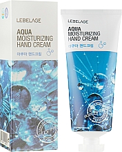 Парфумерія, косметика Зволожувальний крем для рук - Lebelage Aqua Moisturizing Hand Cream