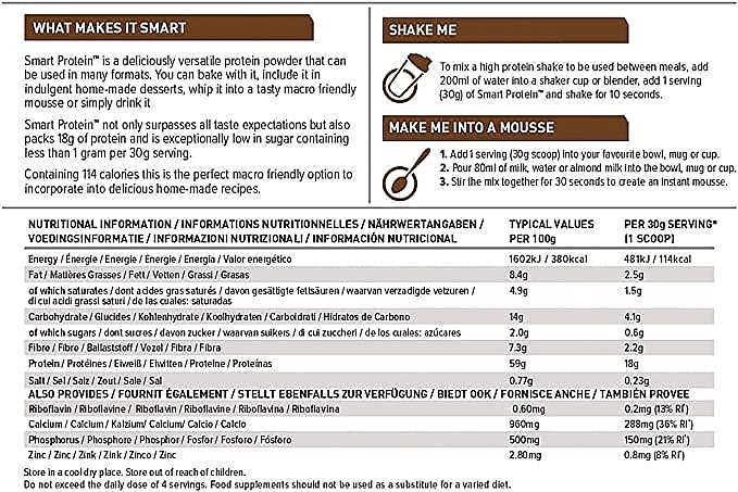 Смарт-протеин, шоколадный брауни - PhD Smart Protein Chocolate Brownie — фото N3