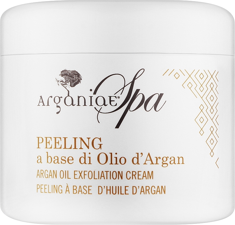 Крем-пилинг с микросферами для лица и тела с аргановым маслом - Arganiae Spa Argan Oil Exfoliation Cream — фото N1