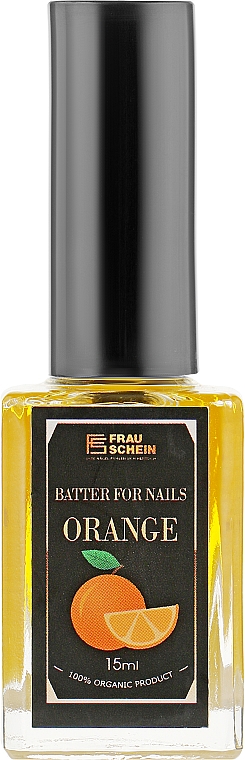 Баттер жидкий для ногтей и кутикулы "Апельсин" - Frau Schein Batter For Nails Orange — фото N3