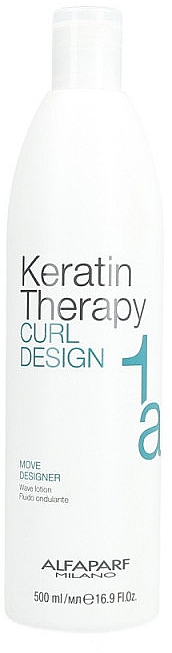 Флюїд для волосся - Alfaparf Keratin Therapy Curl Design Permanent Curling Fluid — фото N1