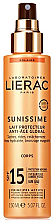 Духи, Парфюмерия, косметика Солнцезащитное молочко для тела SPF15 - Lierac Sunissime Latte Protettivo SPF15 Corpo