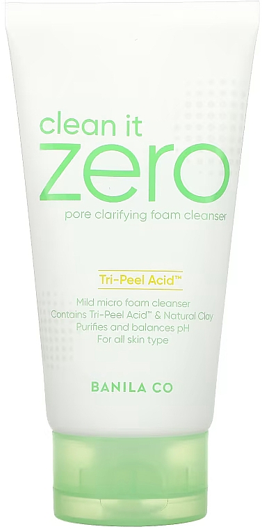 Очищающая пенка для умывания - Banila Co Clean It Zero Pore Clarifying Foam Cleanser — фото N1