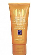 Духи, Парфюмерия, косметика Солнцезащитный крем для лица SPF15 - Keenwell Sun Multiprotection Anti Wrinkle Sun Cream SPF15 