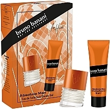 Духи, Парфюмерия, косметика Bruno Banani Absolute Man - Набор (edt/30ml + sh/gel/50ml)