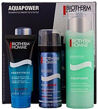 Духи, Парфюмерия, косметика Набор - Biotherm Homme (foam/50ml + aquapower/75ml + sh/gel/40ml)