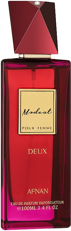 Afnan Perfumes Modest Deux Pour Femme - Парфюмированная вода — фото N1