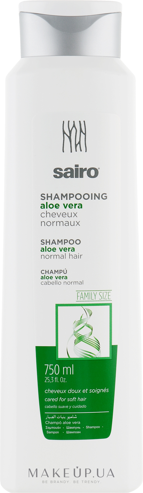 Шампунь с Алоэ Вера - Sairo Aloe Vera Shampoo — фото 750ml
