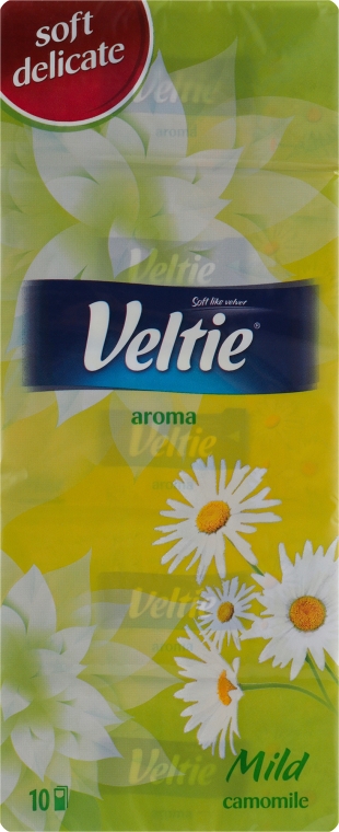 Набор бумажных носовых платочков - Veltie Aroma Camomile