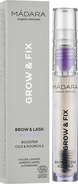 Сыворотка-бустер для бровей и ресниц - Madara Cosmetics Grow&Fix Brow & Lash Booster — фото N2