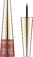 Парфумерія, косметика Підводка для очей - Kiko Milano Precious Rituals Long Lasting Vegan Eyeliner