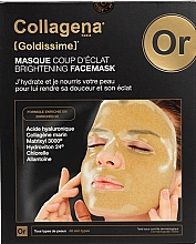 Парфумерія, косметика Освітлювальна маска для обличчя - Collagena Paris Goldissime Brightening Face Mask