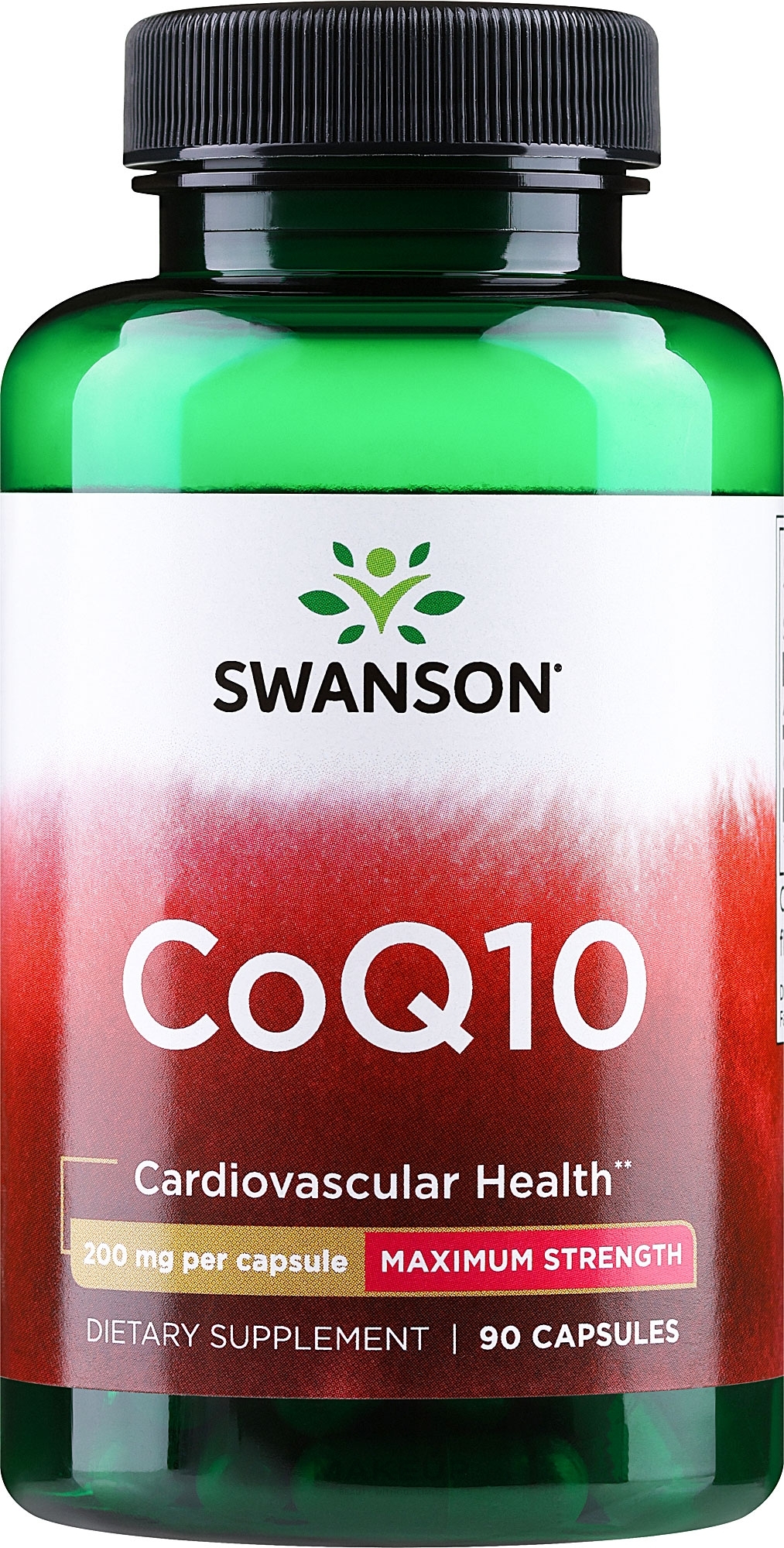 Харчова добавка "Коензим Q10", 200 мг - Swanson CoQ10 — фото 90шт