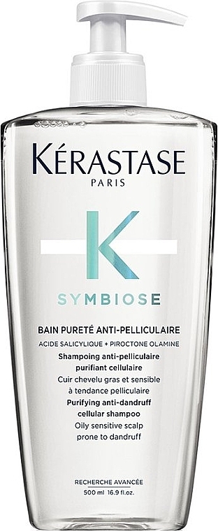 Шампунь-ванна против перхоти для чувствительной кожи головы, склонной к жирности - Kerastase Symbiose Bain Purete Anti-Pelliculaire — фото N2
