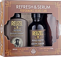 Духи, Парфюмерия, косметика Набор - Reuzel Refresh & Serum Duo (serum/50ml + sh/100ml + acc/1pcs)