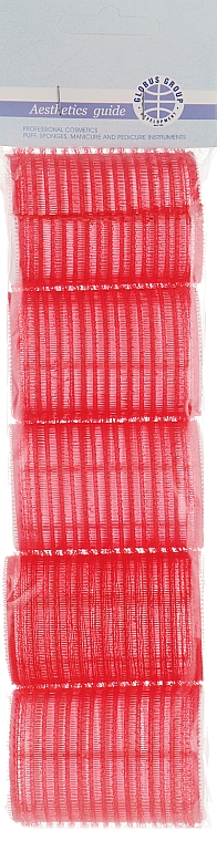 Бигуди-липучки, 40 мм, красные - Globos Group