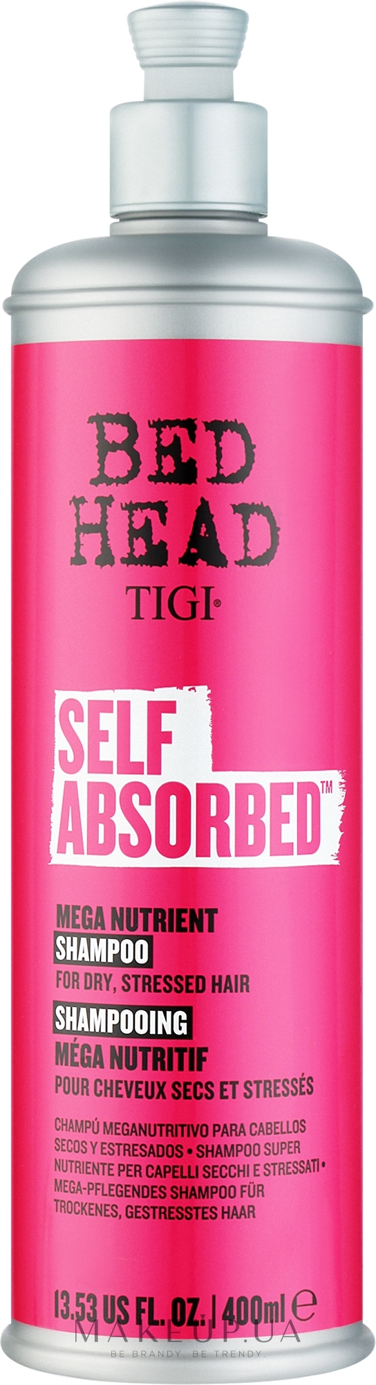 Шампунь збагачений вітамінами - Tigi Bed Head Self Absorbed Mega Nutrient Shampoo — фото 400ml