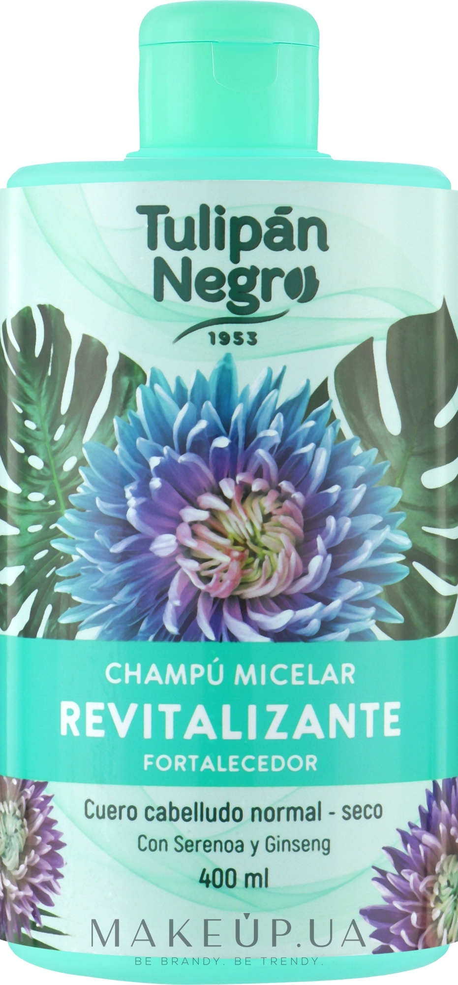Шампунь мицеллярный, восстанавливающий для волос - Tulipan Negro Sampoo Micelar — фото 400ml