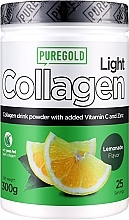 Колаген з вітаміном С і цинком, лимонад - PureGold Collagen Light — фото N1