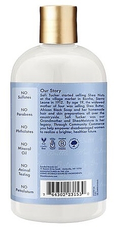 Шампунь для волосся - Shea Moisture Manuka Honey + Yogurt Hydrate + Repair Shampoo — фото N3