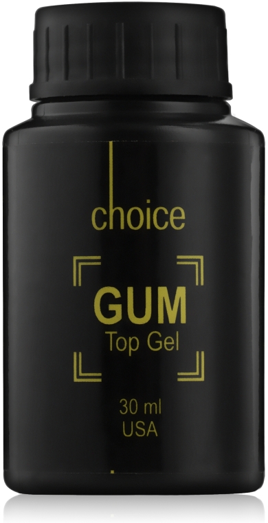 Каучуковый финиш для УФ-лака - Choice Gum Top Gel