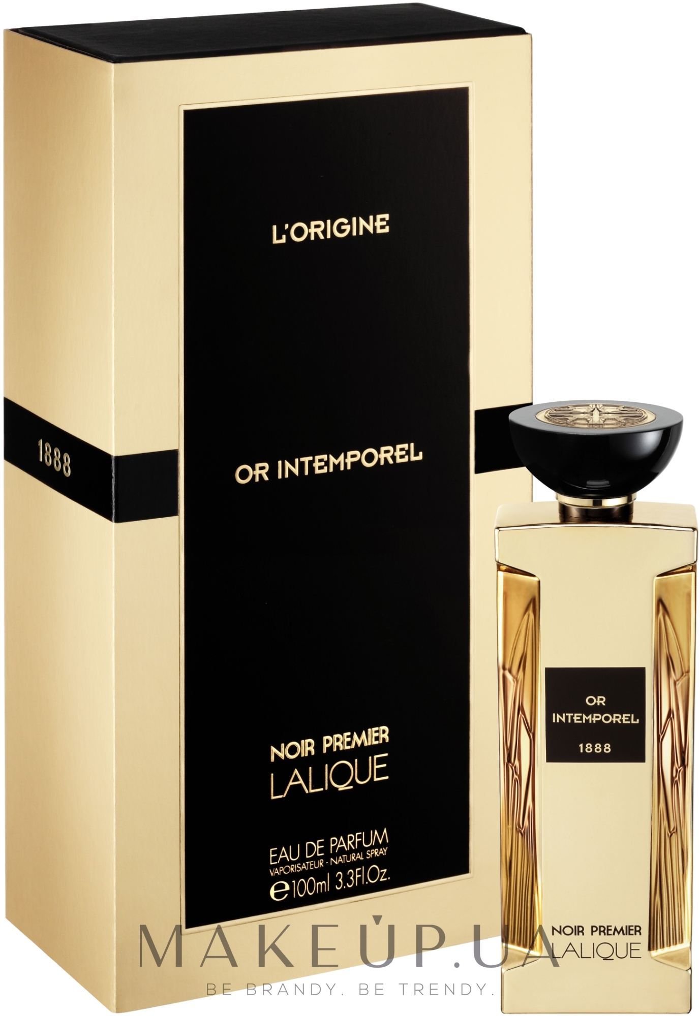 Lalique Noir Premer Or Intemperel 1888 - Парфумована вода — фото 100ml