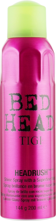 Интенсивный блеск для волос - Tigi Bed Head Biggie Headrush Hair Spray 