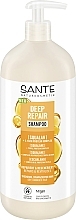 БІО-Шампунь для відновлення сухого пошкодженого волосся зі Скваланом - Sante Deep Repair Shampoo — фото N3