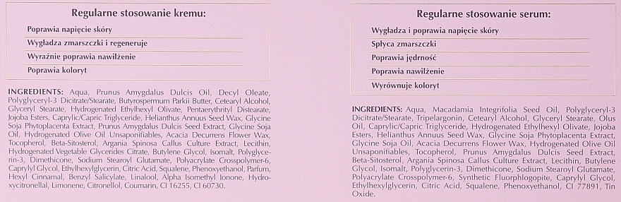 Набір - Dermika Luxury Placenta 50+ (f/cr/50ml + eye/serum/15ml) — фото N3