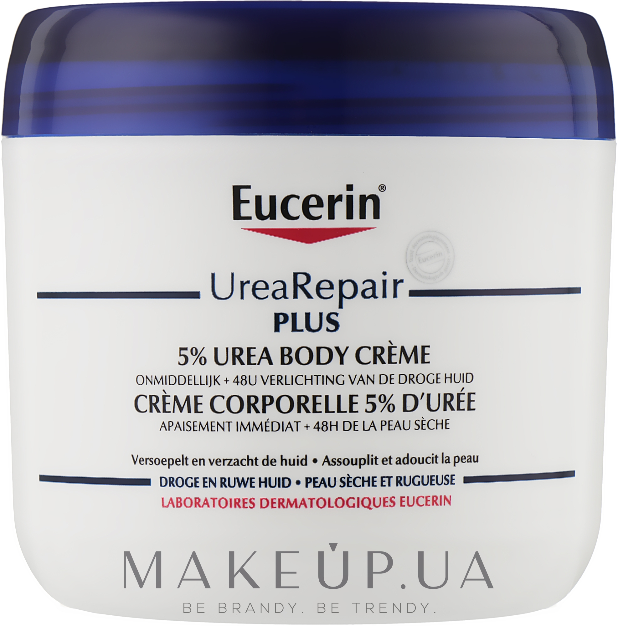 Увлажняющий крем для очень сухой кожи - Eucerin UreaRepair Plus Body Cream 5% — фото 450ml