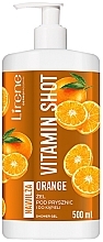 Парфумерія, косметика Вітамінний гель для душу та ванн "Апельсин" - Lirene Vitamin Shot Shower Gel Orange